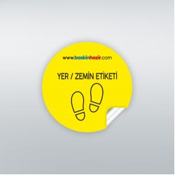 Yer Zemin Etiketi