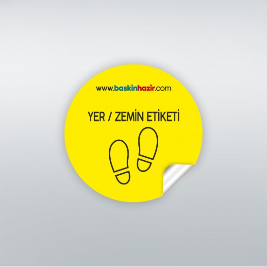 Yer Zemin Etiketi Yer Zemin Etiketi