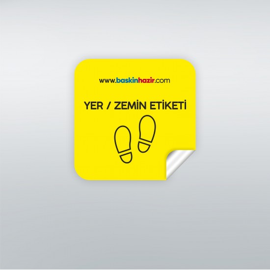 Yer Zemin Etiketi Yer Zemin Etiketi